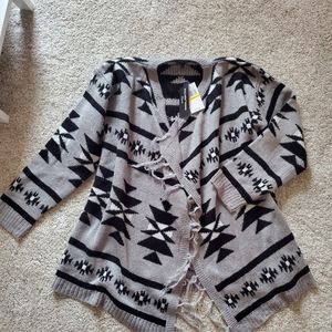 Aztec design sweater